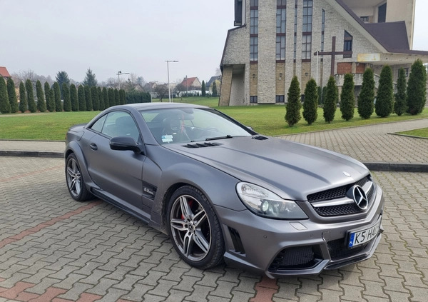 Mercedes-Benz SL cena 229000 przebieg: 140000, rok produkcji 2008 z Myślenice małe 154